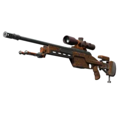SSG 08 | Orange Filigree (Factory New)