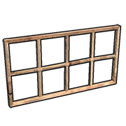Wooden Window Bars — TotalRust