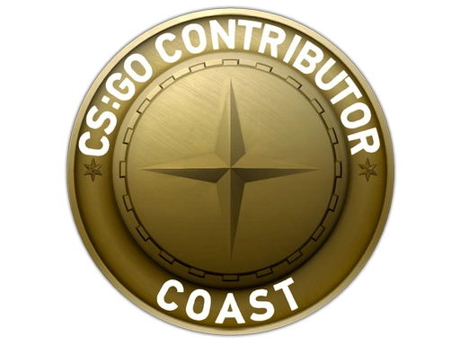 Coast Map Coin