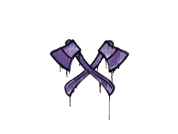 Sealed Graffiti | X-Axes (Monster Purple)