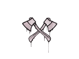 Sealed Graffiti | X-Axes (War Pig Pink)