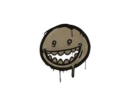 Sealed Graffiti | Mr. Teeth (Dust Brown)