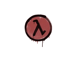 Sealed Graffiti | Lambda (Blood Red)