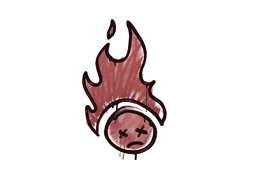 Sealed Graffiti | Toasted (Blood Red)