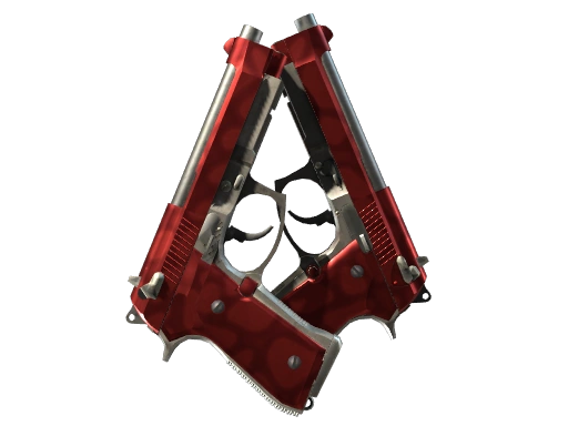 Dual Berettas | Hemoglobin (Factory New)