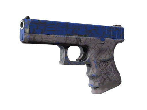 StatTrak™ Glock-18 | Blue Fissure (Field-Tested)