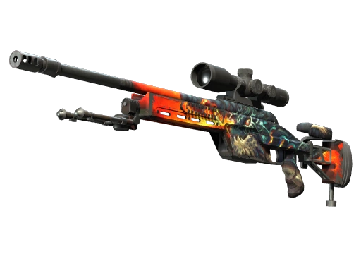 SSG 08 | Dragonfire (Field-Tested)