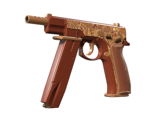 CZ75-Auto | Honey Paisley (Minimal Wear)