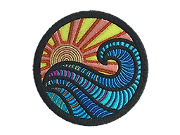 Patch | Sunset Wave