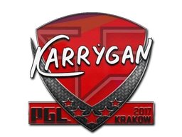 Sticker | karrigan | Krakow 2017