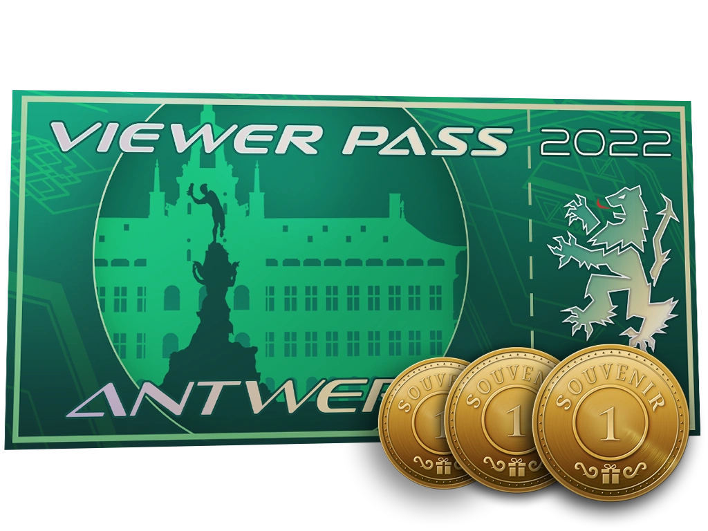 Antwerp 2022 Viewer Pass + 3 Tokens