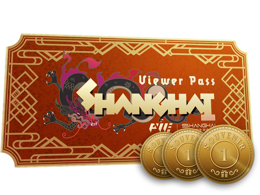 Shanghai 2024 Viewer Pass + 3 Tokens