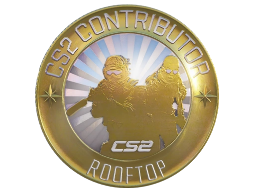 Rooftop Map Coin