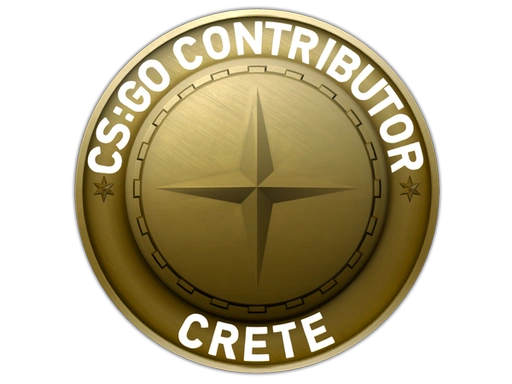 Crete Map Coin