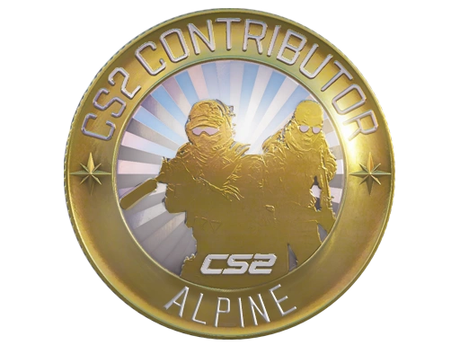 Alpine Map Coin