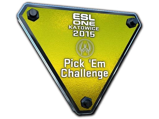 Gold Katowice 2015 Pick'Em Trophy